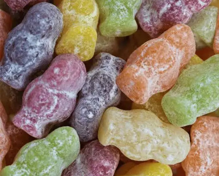 British sweets Jelly Babies Classic, Fruity Chewy, 165g Pack of 3 by a very good British brand Maynards Bassett's